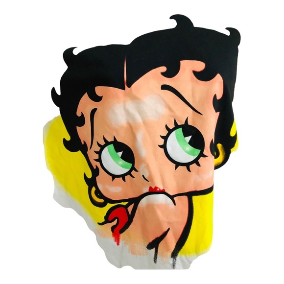 Betty Boop oversized Betty white graphic print t-shirt size large new - Picture 3 of 10